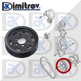 Шайба сервопомпа Audi A4 A6 Seat Arosa Skoda Superb Volkswagen Caddy Lupo Passat Polo